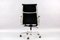 Mid-Century Chrome and Leather Model EA 119 Swivel Chair by Charles & Ray Eames for Vitra 12