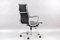 Mid-Century Chrome and Leather Model EA 119 Swivel Chair by Charles & Ray Eames for Vitra, Image 7