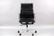 Mid-Century Chrome and Leather Model EA 119 Swivel Chair by Charles & Ray Eames for Vitra 9