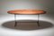 Mid-Century Oval Rosewood Veneer Dining Table by Jules Wabbes for Mobilier Universel, 1960s 2