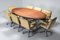 Tavolo da pranzo ovale Mid-Century impiallacciato in palissandro di Jules Wabbes per Mobilier Universel, anni '60, Immagine 8