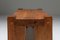 Mid-Century Rustic Rectangular Solid Oak Coffee Table, 1960s 6