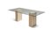 Postmodern Travertine Dining Table in the Style of Scarpa, 1980s 1