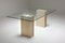 Postmodern Travertine Dining Table in the Style of Scarpa, 1980s, Image 4