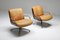 Vintage Cognac Leather Lounge Chair from Saporiti Italia, 1970s, Image 5