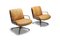 Vintage Cognac Leather Lounge Chair from Saporiti Italia, 1970s, Image 3