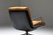 Vintage Cognac Leather Lounge Chair from Saporiti Italia, 1970s 8
