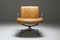 Vintage Cognac Leather Lounge Chair from Saporiti Italia, 1970s 2