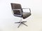 Black Leather Model 2000 Swivel Chairs by delta design for Wilkhahn, 1960s, Set of 2, Image 16
