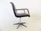 Black Leather Model 2000 Swivel Chairs by delta design for Wilkhahn, 1960s, Set of 2, Image 12