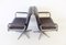 Black Leather Model 2000 Swivel Chairs by delta design for Wilkhahn, 1960s, Set of 2, Image 19