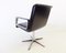 Black Leather Model 2000 Swivel Chairs by delta design for Wilkhahn, 1960s, Set of 2, Image 13