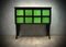 Enfilade Art Déco en Parchemin Vert Émeraude et Bois Noir, France, 1940s 2