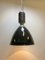 Große industrielle Vintage Deckenlampe, 1970er 10