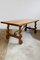 Antique Spanish Chestnut Dining Table, Image 3