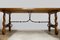 Antique Spanish Chestnut Dining Table, Image 2