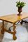 Antique Spanish Chestnut Dining Table, Image 4