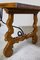 Antique Spanish Chestnut Dining Table, Image 9