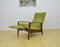 Fauteuil Corde Mid-Century avec Repose-Pieds Pliant, 1960s 4