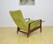 Mid-Century Cord Armchair with Foldable Footrest, 1960s 7