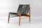 Leather Lounge Chair by Franz Xaver Lutz for WK Möbel, 1958 1