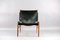 Leather Lounge Chair by Franz Xaver Lutz for WK Möbel, 1958 2