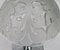 Lámparas de mesa hongo pequeñas de vidrio prensado y cromo de Peill & Putzler, años 70. Juego de 2, Imagen 24