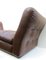 Braune Vintage Leder Lounge Chairs von Mario Bellini für Cassina Italy, 2er Set 3