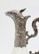 Antique Baluster Shaped Glass and Silver Ewer, 1900s, Image 2