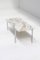 Tavolino da caffè in marmo e metallo cromato, anni '70, Immagine 2