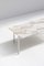 Tavolino da caffè in marmo e metallo cromato, anni '70, Immagine 6