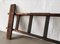 Vintage Belgian Wooden Ladder, 1940s, Image 3