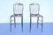 Chaises de Salon Chiavarine Mid-Century en Laiton, Set de 2 1