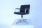 Mid-Century Leather Desk Chairs from Tecno, Set of 8 + fumigated crate, Image 14