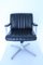 Mid-Century Leather Desk Chairs from Tecno, Set of 8 + fumigated crate, Image 2