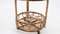 Vintage Bamboo and Rattan Serving Trolleys, Set of 2 3