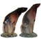 Murano Glass Polar Bears by Alfredo Barbini, Set of 2 1