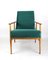 Grüner Vintage Sessel, 1970er 8