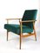 Fauteuil Vintage Vert, 1970s 6