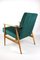 Grüner Vintage Sessel, 1970er 2