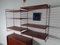Mid-Century Teak and Metal Modular Wall Unit by Strinning, Kajsa & Nils "Nisse" for String, 1950s, Image 16