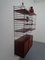 Mid-Century Teak and Metal Modular Wall Unit by Strinning, Kajsa & Nils "Nisse" for String, 1950s 3