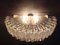 Vintage Murano Glass Sconces with 63 Transparent Quadriedri, 1979, Set of 2 12