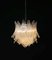 Vintage Italian Murano Glass Ceiling Lamp with 38 Transparent Glasses, 1987, Image 10