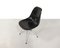 Black Fiberglass Dining Chairs by Charles & Ray Eames for Vitra, 1984, Set of 6, Image 4