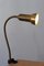 Mid-Century German Brass Clamp Table Lamp from Gebrüder Cosack, 1970s, Image 3