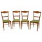 Beech Dining Chairs, 1960s, Set of 4 1