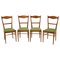 Beech Dining Chairs, 1960s, Set of 4, Image 1