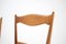 Beech Dining Chairs, 1960s, Set of 4, Image 6