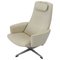 Swedish Beige Swivel Chair from Asko, 1970s 1